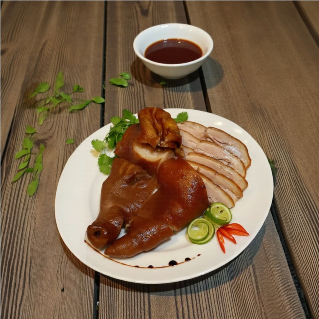 [BRA023R1] Braised Pig Head (Half)