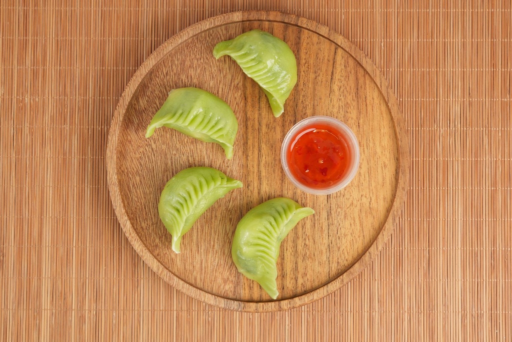 [HDS004R1] 鮮蝦菠菜餃 (12粒) 