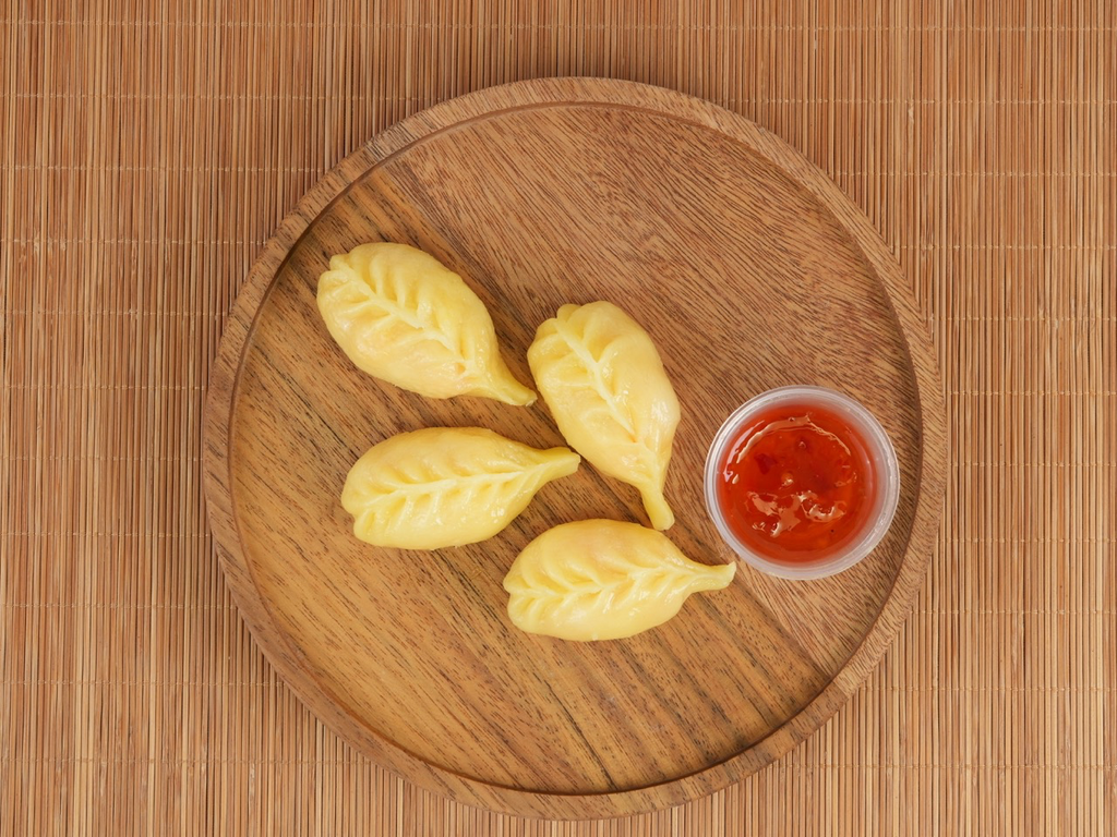 [HDS008R1] Prawn & Sweetcorn Dumpling  (12 pieces)