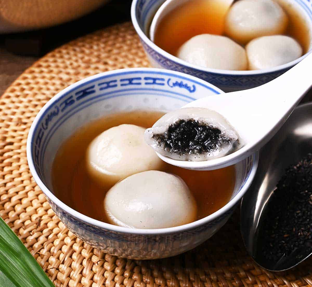 [HDS012R2] Black Sesame Glutinous Balls (12 pieces) 