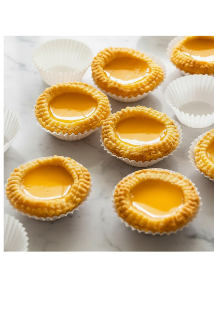 [HDS027R1] Hong Kong Style Egg Tart (4 pieces)