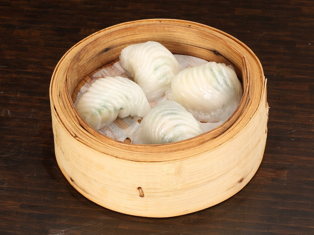 鲜虾韭菜饺 (12粒)