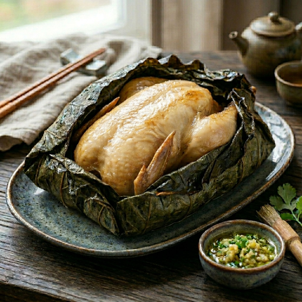 荷香鹽焗雞 (原隻)