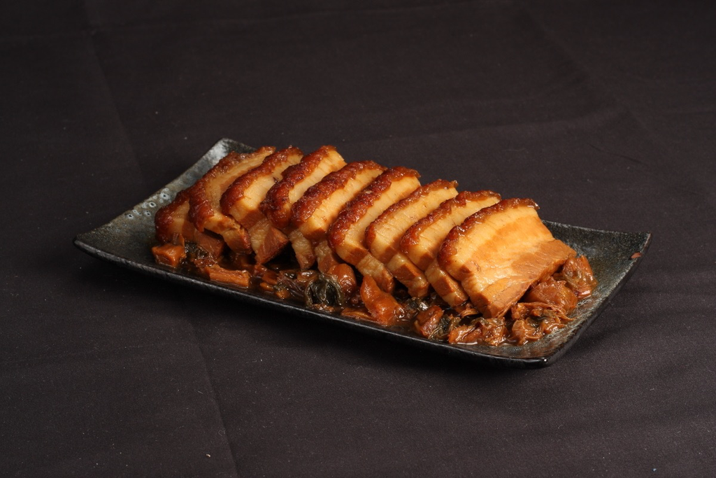 Braised Pork Belly & Mustard Green (420g)