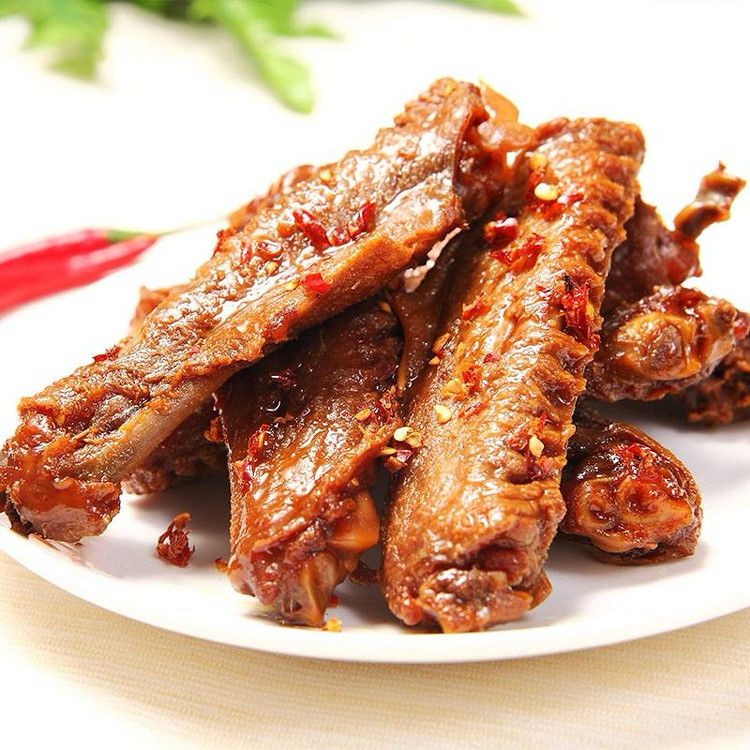 [BRA009R1] 麻辣卤水鸭翼 (300克)
